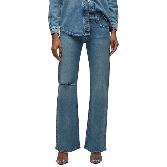 Hudson Jeans Womens  Kelli Synergy Straight Leg Jean - Picture 1 of 4